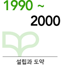 1990-2000 (설립과 도약)